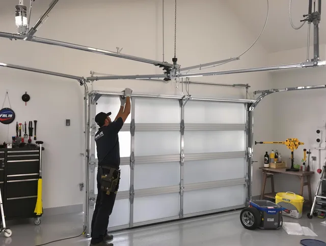 Parma Heights Garage Door Repair certified team performing precision garage door installation in Parma Heights