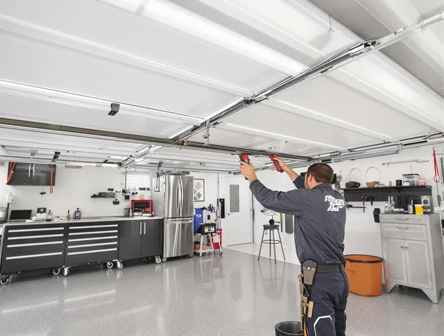 Overhead garage door repair service by Parma Heights Garage Door Repair in Parma Heights